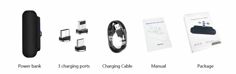 small power bank, portable charger