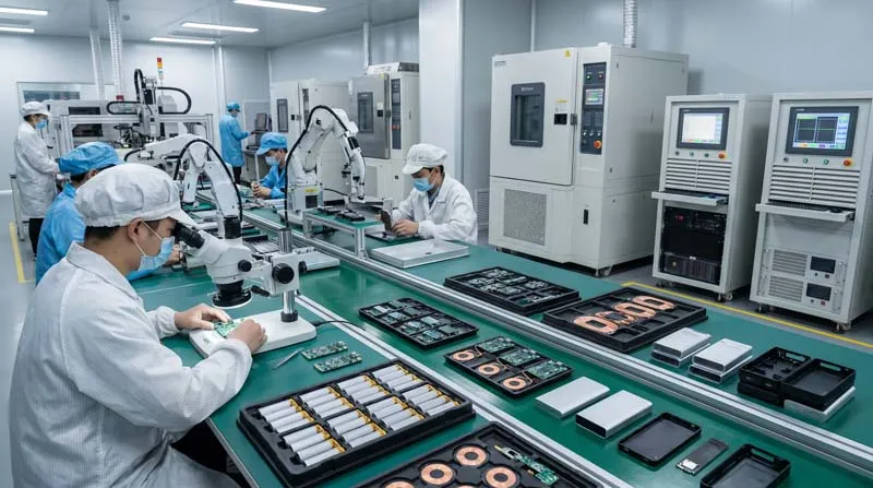 Power bank manufacturing and quality inspection affecting MOQ for custom power banks