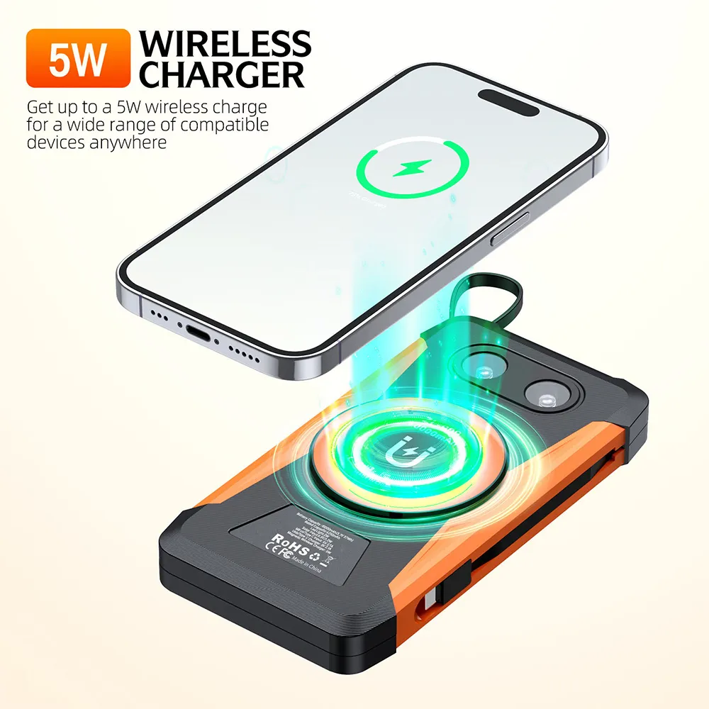 5W wireless charging demonstration