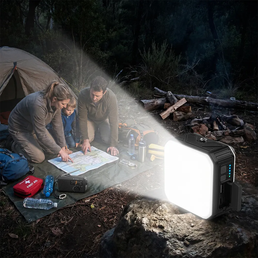 Camp Solar Power Bank outdoor differentiation use case