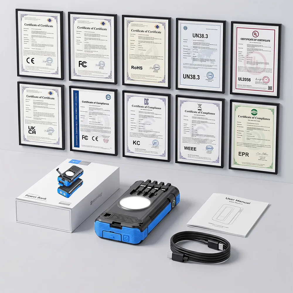 Toptai Quality Certificates and Package Contents