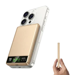 TFT Screen 3-in-1 Magnetic Power Bank