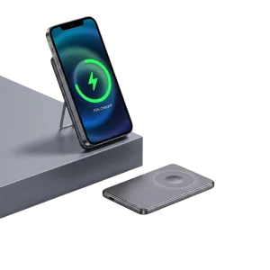 3 in 1 Magnetic Power Bank with LCD and Stand-wp046
