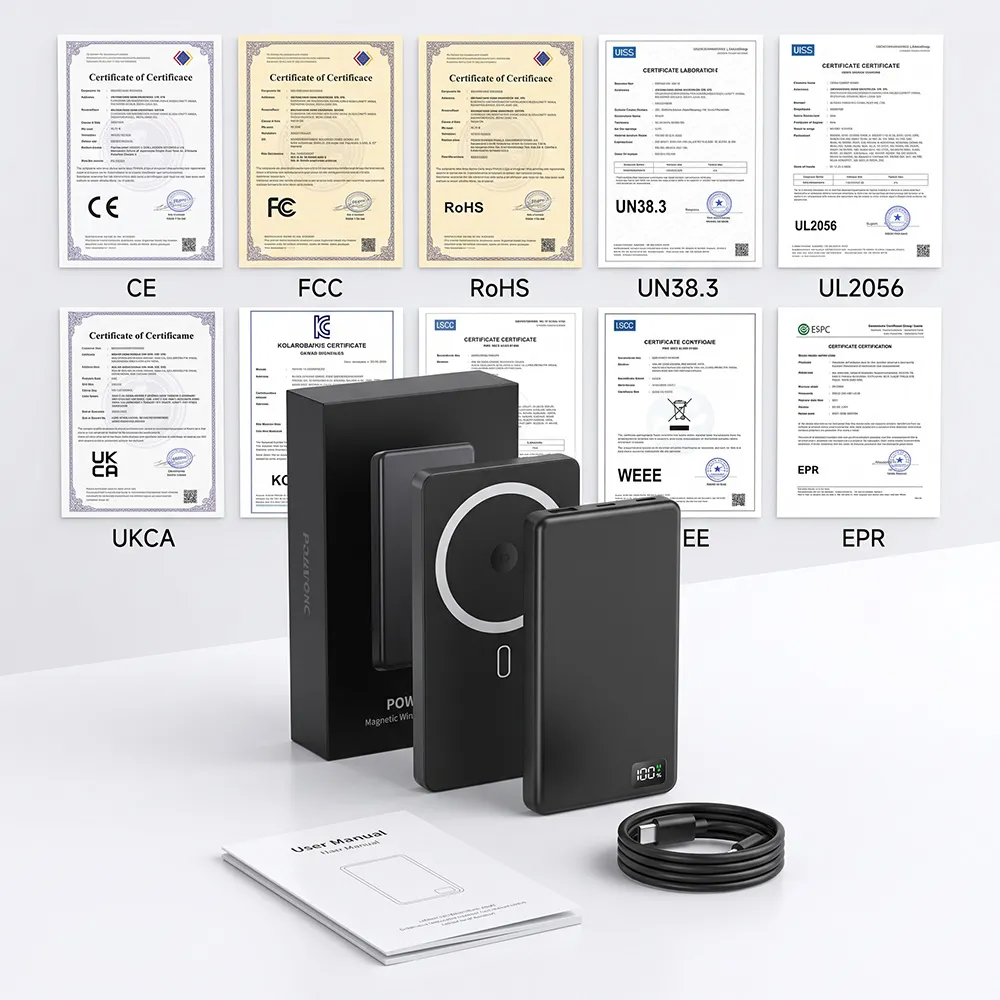 Product package and certification support walls