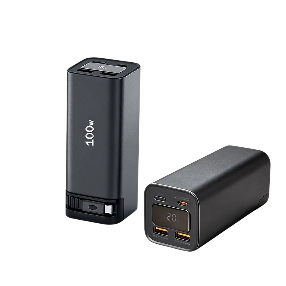 Retractable Cable Laptop Power Bank-J19