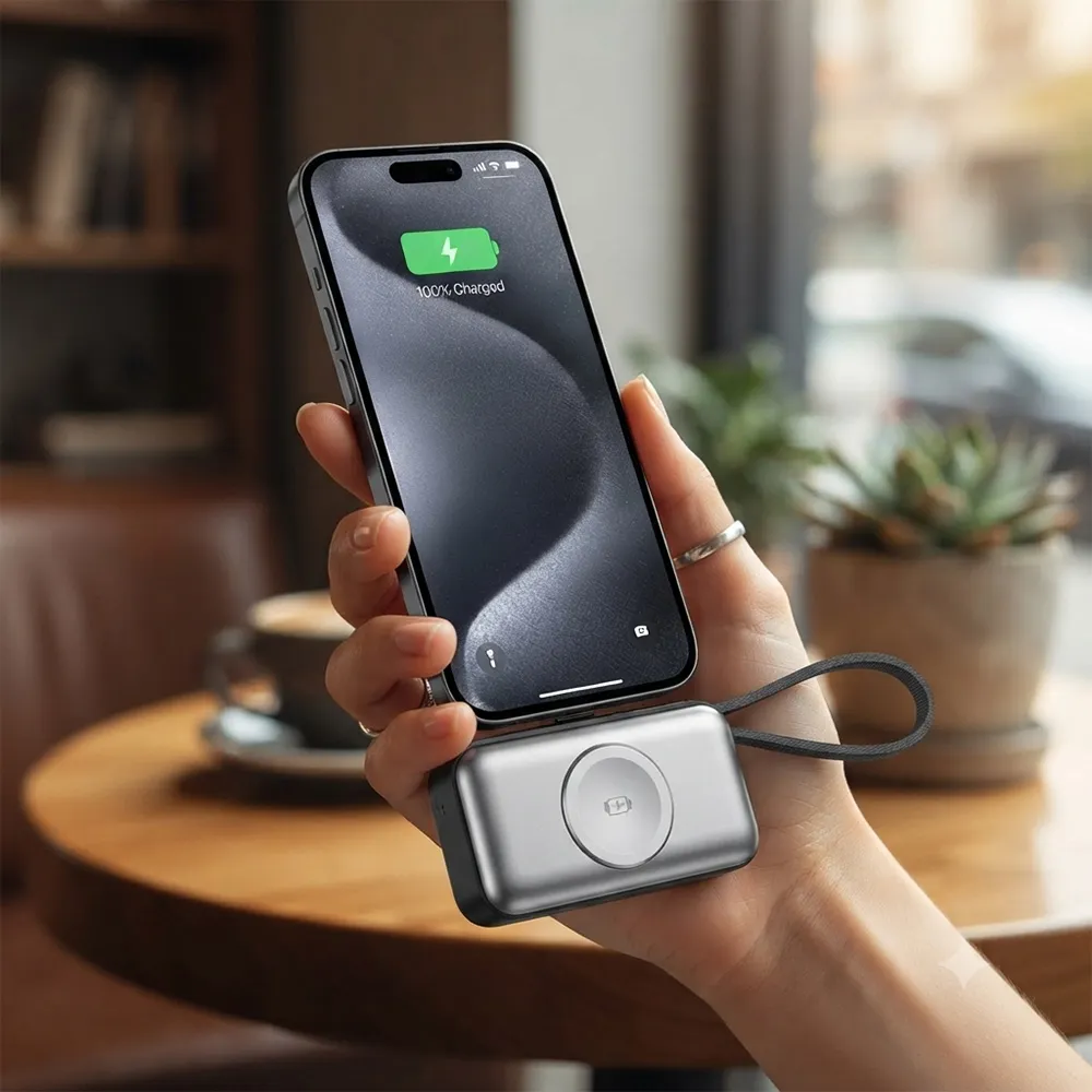 2 IN 1 MINI Power Bank Features